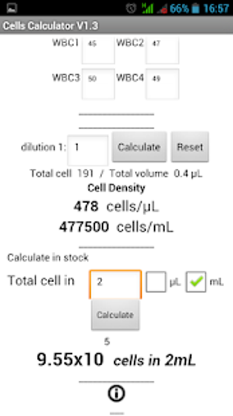 Image 3 for Cells Calculator