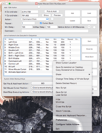 Image 0 for Auto Clicker for Mac