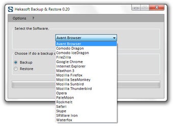 Imagen 1 para Hekasoft Backup Restore