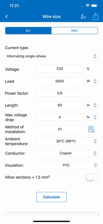 Image 1 for Electrical Calculations P…