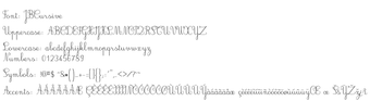 Imagen 0 para JB Cursive