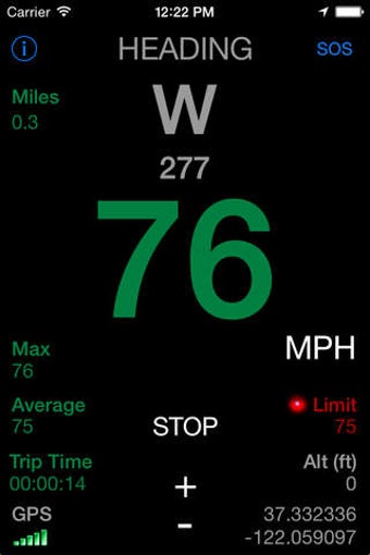 Image 0 for Trip Data - Speedometer a…