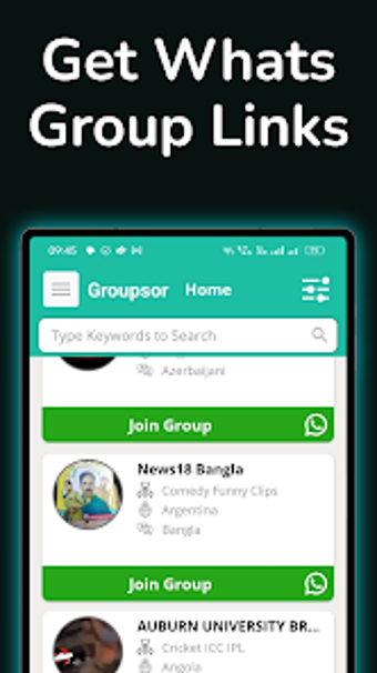 Image 0 for Groupsor - Social Group L…