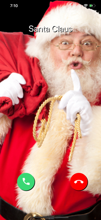 Image 0 for Santa Claus calls you