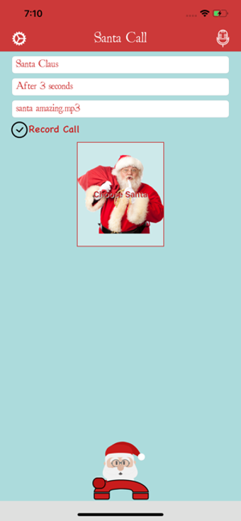 Image 1 for Santa Claus calls you