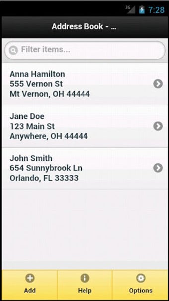 Imagen 1 para Address Book - Quick Navi…