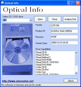 Image 0 for Optical info