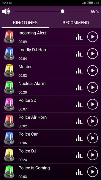 Imagen 1 para Police Siren Ringtones