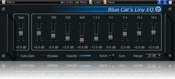 Image 0 for Blue Cat's Liny EQ (Direc…