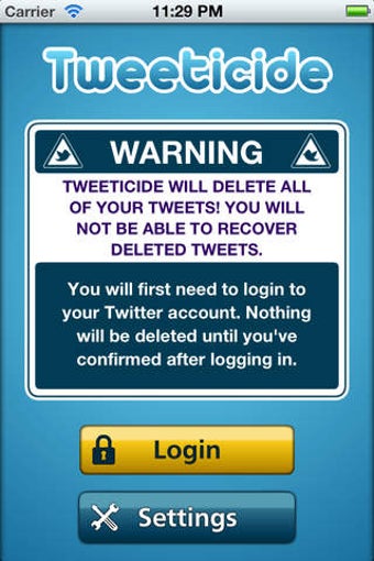 Image 0 for Tweeticide - Delete All o…