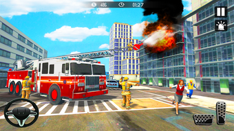 Image 1 for Truck Driving Rescue Game…