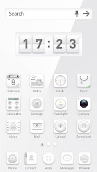 Image 0 for White launcher theme &wal…