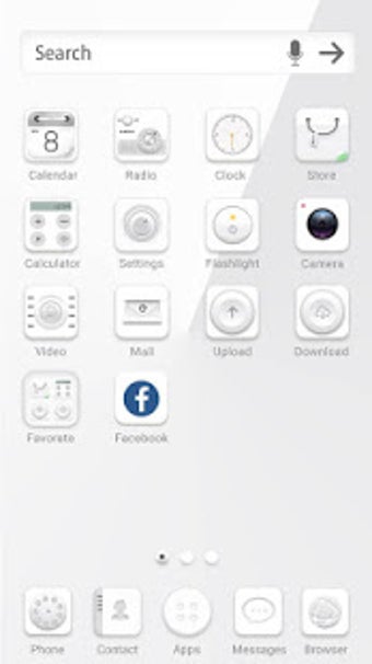 Image 2 for White launcher theme &wal…