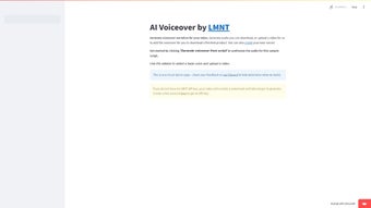 Image 0 for LMNT Voiceover