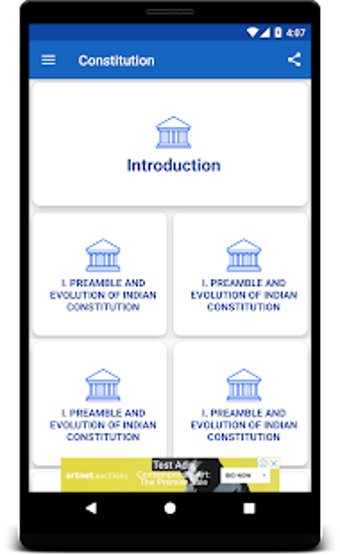 Image 2 for Constitution of India GK …