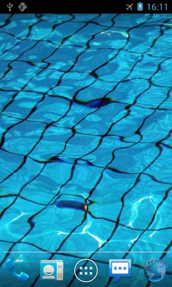 Imagen 2 para Water Drop Live Wallpaper