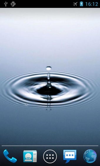 Imagen 1 para Water Drop Live Wallpaper