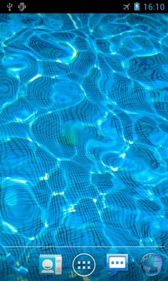 Imagen 2 para Water Drop Live Wallpaper