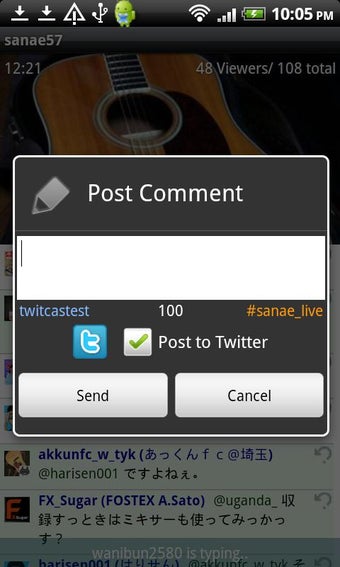 Image 0 for TwitCasting Viewer
