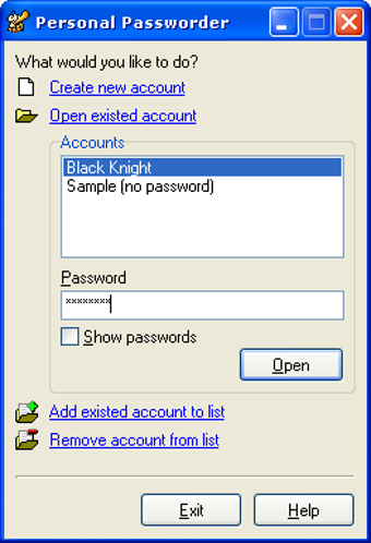 Imagen 2 para Personal Passworder