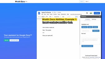 Image 0 for Wraith Docs
