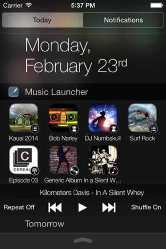 Image 0 for Music Launcher with Notif…