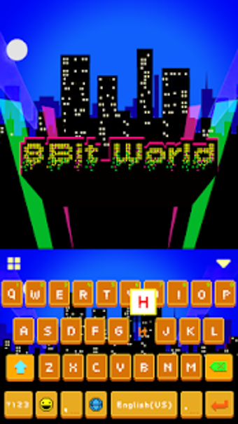 Image 1 for 8-Bit World Keyboard Them…