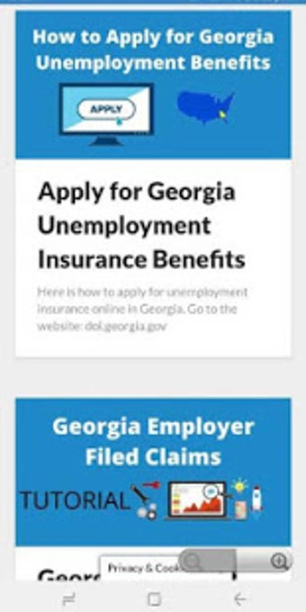 Imagen 2 para Ga Unemployment App