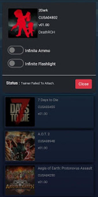 Image 1 for PS4 Trainer (Offline)