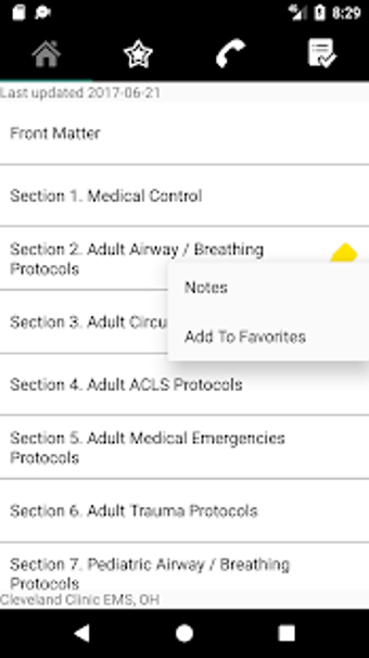 Image 1 for Cleveland Clinic EMS Prot…