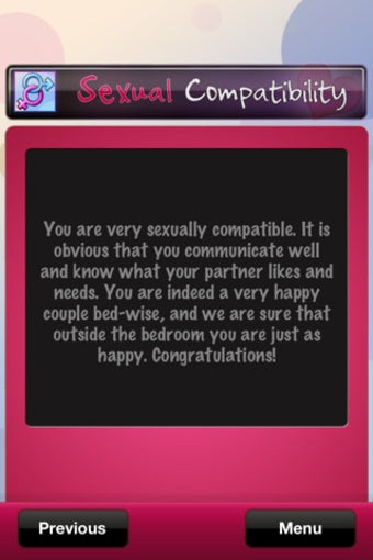 Imagen 1 para Sexual Compatibility!