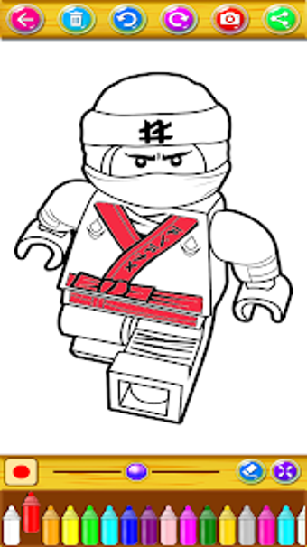 Image 2 for Coloring Leggo Police Coo…