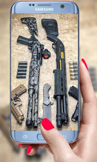 Image 1 for Guns Live Wallpaper 3D 20…