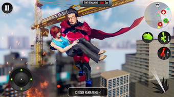 Imagen 2 para Flying Superhero Rope Pow…