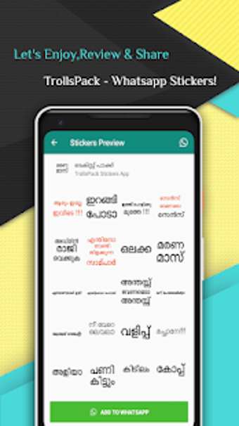 Image 2 for Malayalam Stickers