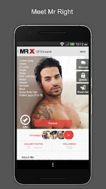 Imagen 1 para MR X: Gay Dating & Chat