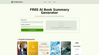 Image 0 for TheBookSum