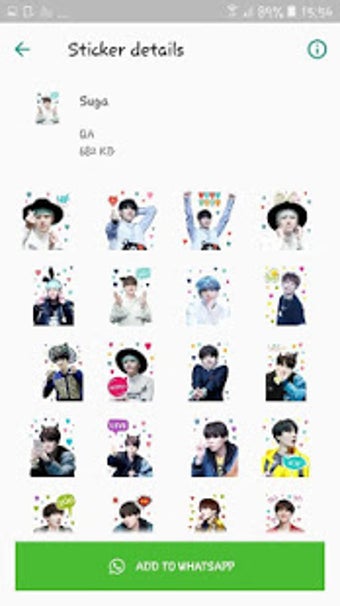 Image 0 for BTS WAStickerApps KPOP Id…