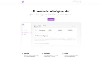 Image 0 for AI powered content genera…