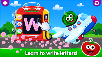 Image 2 for Funny Food ABC games for …