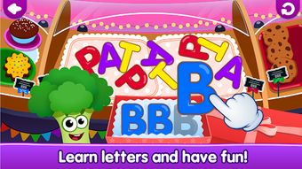 Image 1 for Funny Food ABC games for …