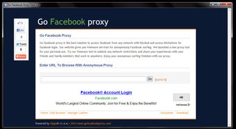 Imagen 0 para Go Facebok Proxy