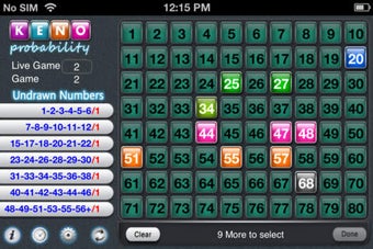 Image 0 for Keno Probability