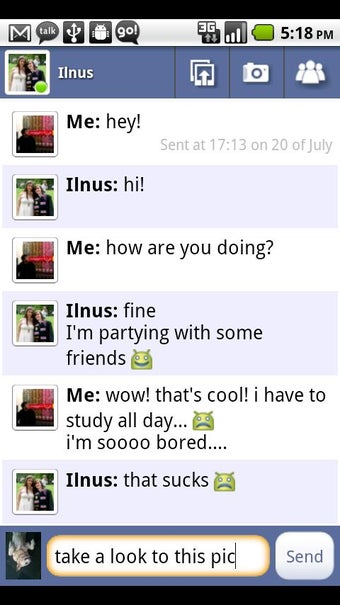Image 1 for Go Chat Facebook