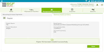 Imagen 1 para BSP Fiji Soft Token
