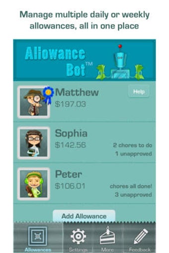 Image 0 for Allowance & Chores Bot