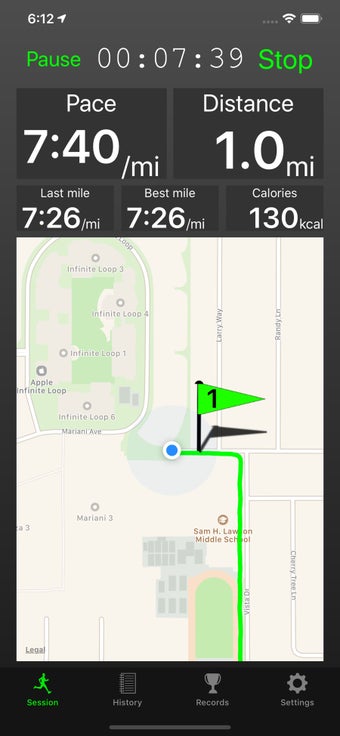 Image 0 for Fitmeter Run