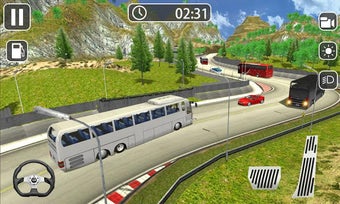Image 0 for Manual Bus Racing - 3D Vi…