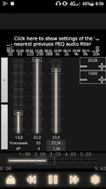 Image 2 for player with parametric eq…