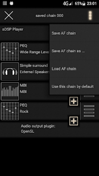 Image 1 for player with parametric eq…